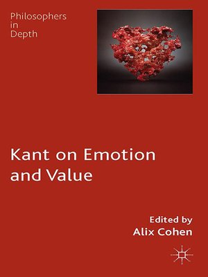 cover image of Kant on Emotion and Value